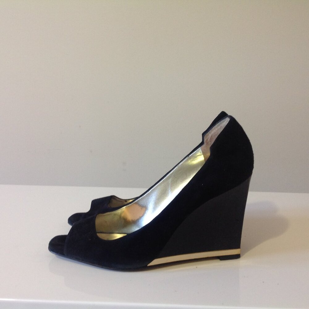 Guess by Marciano Suede Platform Wedges Shoes